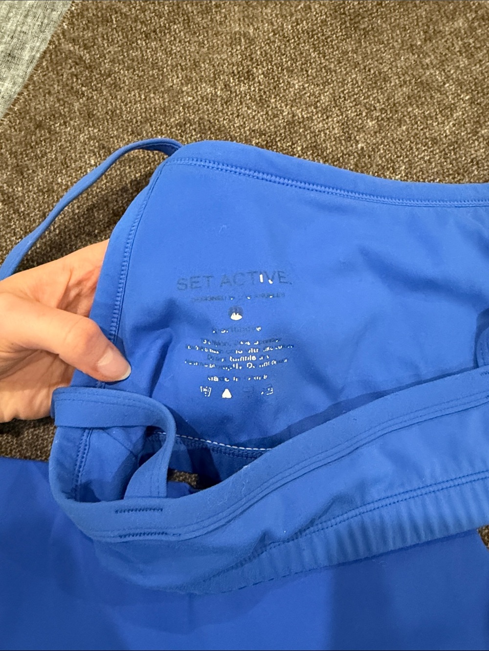 SET Active SPORTBODY Bike Shorts and Scoop Sports Bra Jetsetter - Picture 7 of 9
